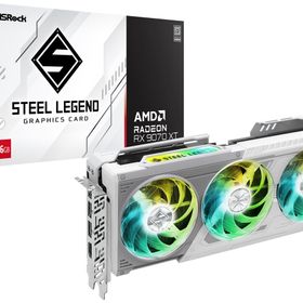 Radeon RX 9070 XT Steel Legend 16GBのメイン画像