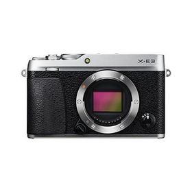 FUJIFILM X-E3シルバー 良品 動作確認済み 1ヶ月保証付 小型軽量 ミラーレス