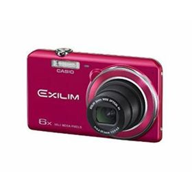 CASIO デジタルカメラ EXILIM EXZS26RD 1610万画素 光学6倍ズーム 広角26mm EX-ZS26RD レッド 9jupf8b(コンパクトデジタルカメラ)