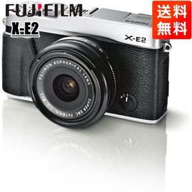 富士フイルム FUJIFILM X-E2 18mm 2 単焦点 レンズキット シルバー ミラーレス一眼 カメラ 中古