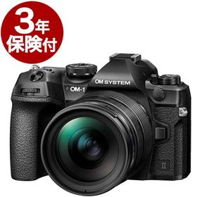 [3年保険付]OM System/OLYMPUS OM-1 Mark II 12-40mm F2.8 PROII ミラーレスデジタル一眼レンズキット M.ZUIKO DIGITAL ED 12-40mm F2.8 PRO II大口径レンズ付