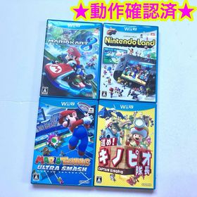 進め!キノピオ隊長 マリオテニス マリオカート8 ニンテンドーランド 4点(家庭用ゲームソフト)