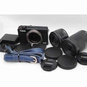 美品 ★ Canon EOS M100 ダブルズームキット(ミラーレス一眼)