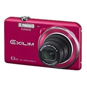 【中古】(非常に良い)CASIO デジタルカメラ EXILIM EXZS26RD 1610万画素 光学6倍ズーム 広角26mm EX-ZS26RD レッド