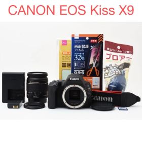 保証付き/一眼レフカメラ/canon kiss x9標準レンズセット