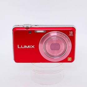 パナソニック(Panasonic)の【中古】(パナソニック) Panasonic LUMIX DMC-FH8 レッド(コンパクトデジタルカメラ)