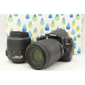 ニコン(Nikon)のNikon 一眼レフ D5000 Wズームレンズセット★簡単撮影★WIFI 転送(デジタル一眼)