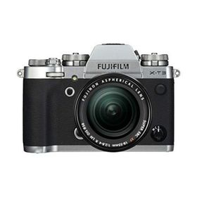 【中古】富士フイルム(FUJIFILM) ミラーレス一眼カメラ X-T3レンズキット シルバー X-T3LK-S(ミラーレス一眼)