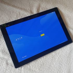 アローズ(arrows)のDocomo arrows Tab F-04H ブラック 中古 本体のみ(タブレット)