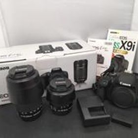 デジタル一眼 ダブルレンズキット EOS KISS X9I/18-55MM/55-250MM CANON