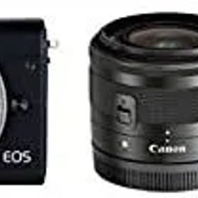 【中古】【非常に良い】Canon ミラーレス一眼カメラ EOS M100 ダブルレンズキット ブラック EOSM100BK-WLK