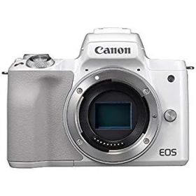 【中古】キヤノン EOS Kiss M ボディ ホワイト z2zed1b