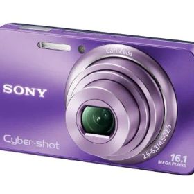 ソニー SONY デジタルカメラ Cybershot W570 1610万画素CCD 光学ｘ5 バイオレット DSC-W570/V(中古品)