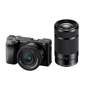 デジタル一眼カメラ α6400 ダブルズームレンズキット ブラック 取り寄せ商品