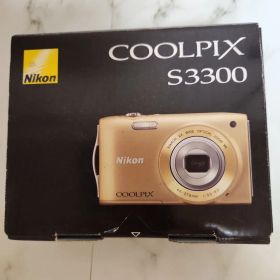 ※プロフ必読※Nikon COOLPIX S3300 ゴールド