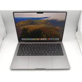 【中古】Apple MacBook Pro 14インチ M1 Pro(CPU:8C/GPU:14C) 16GB/512GB スペースグレイ MKGP3J/A (14インチ, 2021)【ECセンター】保証期間１ヶ月【ランクC】