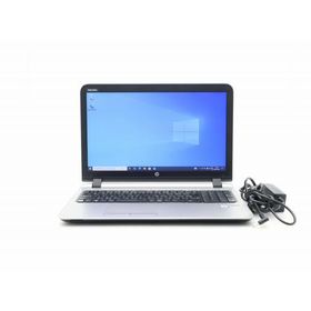 hp ProBook 450 G3 Core i3-6100U 2.3GHz 4GB 128GB(SSD) 15.6インチ非光沢パネル FWXGA 1366x768ドット Windows10 Pro 64bit
