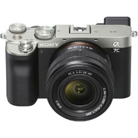 SONY｜ソニー α7C【レンズキット】ILCE-7CL シルバー ミラーレス一眼カメラ [ズームレンズ]