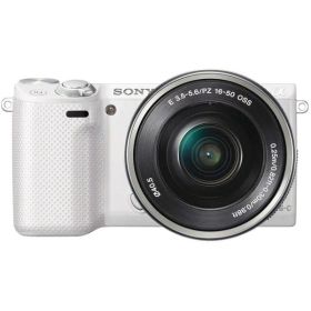 【中古】 ソニー SONY α NEX-5R ホワイト パワーズームレンズキット ホワイト 当店保証30日間 人気 交換レンズ 一眼レフ ミラーレス レンズ 中古