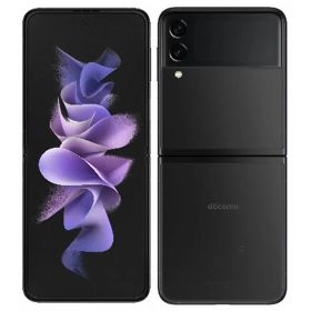 【中古】Bランク【やや傷や汚れあり】 SIMフリー SC-54B SAMSUNG Galaxy Z Flip3 5G 128GB ファントム ブラック 利用制限〇(白ロム) 送料無料