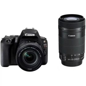 【中古】 キヤノン Canon デジタル一眼レフカメラ EOS Kiss ブラック X9 ダブルズームキット ブラック 当店保証30日間 人気 一眼レフ デジタル一眼 中古 カメラ