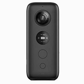【中古】Insta360 ONE X 5.7K 360度動画 手ブレ補正機能FlowState搭載 360度カメラVブラック 高さ114.56mm x 幅48mm x 奥行き27.60mm(レンズ含む) CM448 mxn26g8