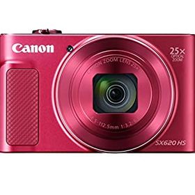 【中古】Canon コンパクトデジタルカメラ PowerShot SX620 HS レッド 光学25倍ズーム/Wi-Fi対応 PSSX620HSRE