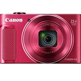 【中古】【39shop】Canon★コンパクトデジタルカメラ PowerShot SX620 HS レッド 光学25倍ズーム/Wi-Fi対応 PSSX620HSRE（良い）