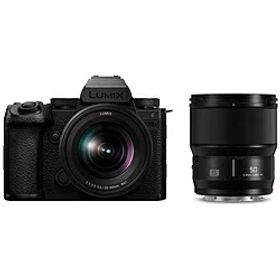 Panasonic(パナソニック) LUMIX S5IIX ダブルレンズキット ミラーレス一眼カメラ ブラック DC-S5M2XW ［ズームレンズ+単焦点レンズ］ DCS5M2XW [振込不可] [代引不可]