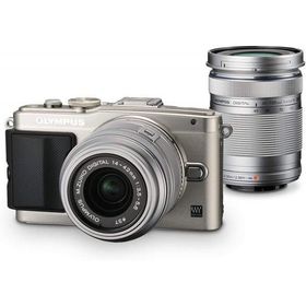 【中古】 オリンパス OLYMPUS E-PL6 ダブルズームキット シルバー E-PL6 DZKIT SLV 当店保証30日間 人気 ミラーレス 一眼レフ 交換レンズ カメラ