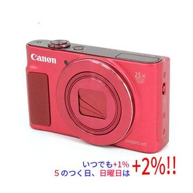 【中古】Canon製 PowerShot SX620 HS レッド 2020万画素