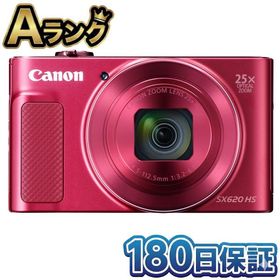 【整備済み品】 Canon PowerShot SX620 HS レッド キャノン パワーショット デジカメ コンデジ 2020万画素 光学25倍ズーム 180日保証
