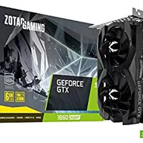 【中古】 ZOTAC GAMING GeForce GTX 1660 SUPER Twin Fan グラフィックスボード ZTGTX1660S-6GBTWIN/ZT-T16620F-10L VD7109