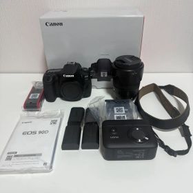 【最終価格】Canon EOS90D レンズ、バッテリー、充電器付き