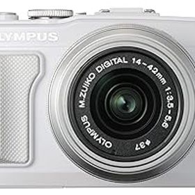 【中古】【39shop】OLYMPUS★ミラーレス一眼 PEN Lite E-PL6 レンズキット ホワイト E-PL6 LKIT WHT（非常に良い）