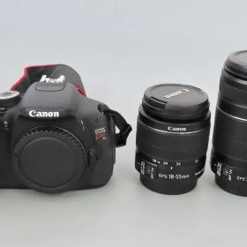 【中古】カメラ Canon デジタル一眼レフカメラ EOS Kiss X5 ダブルズームキット [KISSX5-WKIT]