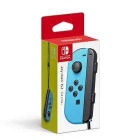 [ニンテンドースイッチ 周辺機器] 任天堂純正 Joy-Con(L) ネオンブルー [HAC-A-JLBAA]
