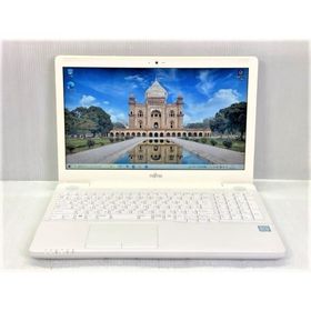 中古 ノートパソコン 富士通 LIFEBOOK AH50/C2 FMVA50C2WP Corei7-7700HQ /8GB-MEM/1TB-HDD/DVDマルチ/15.6インチ/Windows10
