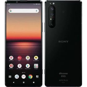 【中古】【安心保証】 Xperia 1 II SO-51A[128GB] docomo ブラック
