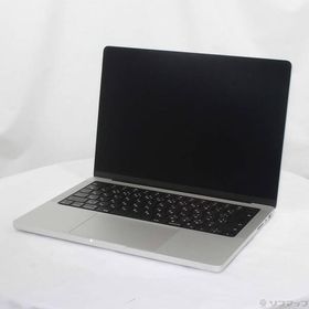 〔中古〕Apple(アップル) MacBook Pro 14.2-inch Early-2023 MPHH3J／A Apple M2 Pro 10コアCPU_16コアGPU 16GB SSD512GB シルバー 〔26.3 Tahoe〕〔258-ud〕