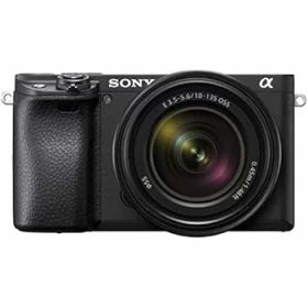 【中古】【39shop】SONYソニー★APS-C ミラーレス一眼カメラ α6400 高倍率ズームレンズキットレンズ:SEL18135 ブラック ILCE-6400M（良い）