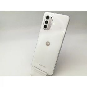 【中古】MOTOROLA 国内版 【SIMフリー】 moto g52j 5G パールホワイト 6GB 128GB PATM0001JP【大阪堂島】保証期間1ヶ月【ランクC】