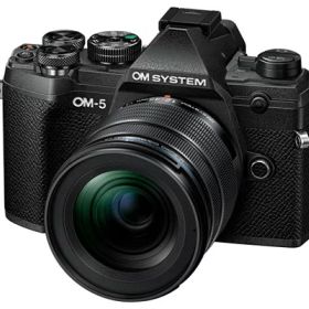 OM SYSTEM レンズキット OM-5 12-45mm F4.0 PRO ブラック