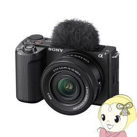 ミラーレス一眼カメラ VLOGCAM ZV-E10 II ZV-E10M2K パワーズームレンズキット [ブラック] APS-Cサイズ ミラーレスカメラ【/srm】