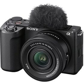 【送料無料】SONY(VAIO) ZV-E10M2K/B デジタル一眼カメラ α VLOGCAM ZV-E10 II パワーズームレンズキット ブラック【在庫目安:お取り寄せ】| カメラ ミラーレスデジタル一眼レフカメラ 一眼レフ カメラ デジタル一眼カメラ