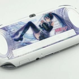 中古 PlayStation Vita 初音 ミク Limited Edition Wi‐Fiモデル (PCHJ-10002) 有機EL ボカロ ボーカロイド 限定 SONY ソニー プレイステーション ヴィータ ビータ PSVita プレステ 携帯ゲーム機 ゲーム機 タッチパネル 背面タッチパッド WiFi レトロ 懐かしい 平成 一人時間