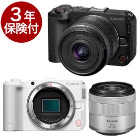 【ポイント10倍】[3年保険付]キヤノン EOS R50V・RF-S14-30 IS STM PZレンズキット ブラック／ホワイト APS-Cサイズセンサーミラーレス一眼カメラ標準ズームレンズキット『ホワイトは2026年2月20日発売』
