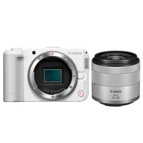 Canon EOS R50 V RF-S14-30 IS STM PZ レンズキット [ホワイト] ミラーレス一眼カメラ 動画撮影 Vlog
