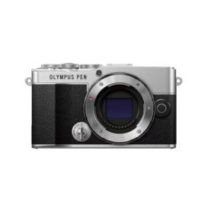 OM SYSTEM [E-P7 BODY SLV] PEN OLYMPUS ミラーレス一眼カメラ PEN E-P7・ボディ(2030万画素/マイクロフォーサーズマウント/シルバー)
