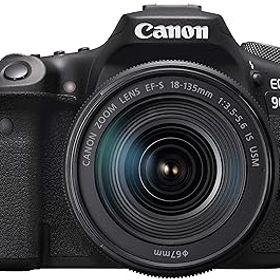 【中古】【39shop】Canon★デジタル一眼レフカメラ EOS 90D EF-S18-135 IS USM レンズキット EOS90D18135ISUSMLK-A(非常に良い)